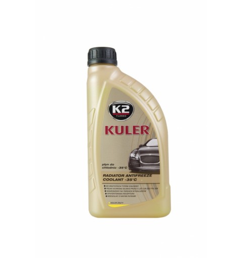 K2 KULER KVAPALINA RADIÁTOROV -35C ŽLTÁ 1L