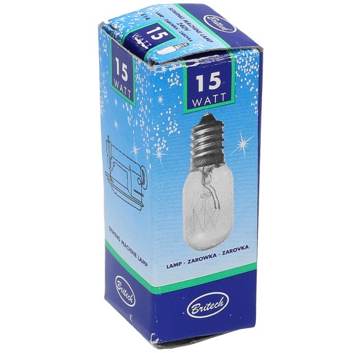 ŁUCZNIK ŽIAROVKA DO ŠIJACEHO STROJA 15W NIT E14