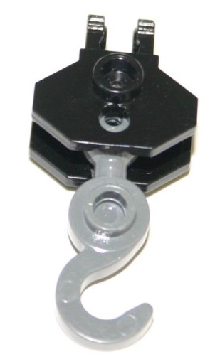 LEGO HÁČEK ČIERNA 30396 / TMAVO SIVÁ 30395