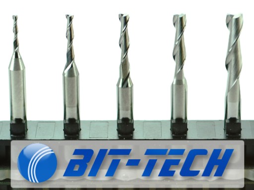Dvojbitová fréza VHM plochá 0,9mm CNC FRÉZKA