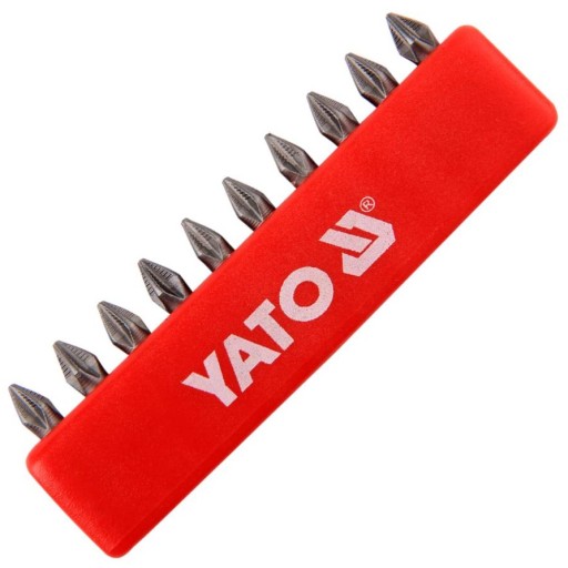 Skrutkovacie bity BITS 10 ks. PH1 X 25 mm S2 YATO