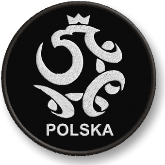PZPN Thermo vyšívaná nášivka Aplikácia nášivky