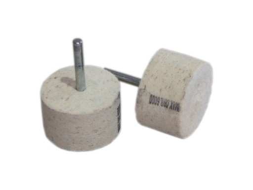Leštiaca plsť na hriadeli 50x25x6mm