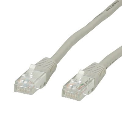 RJ45 LAN kat.6 UTP sieťový kábel, béžový, 2 m