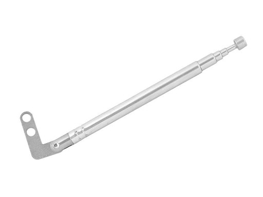 JEDNODUCHÁ TELESKOPICKÁ ANTÉNA N006, 21CM.
