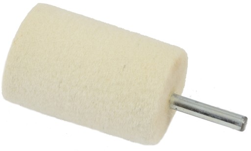 Leštiaci plstený kotúč na stopke 20x50 mm