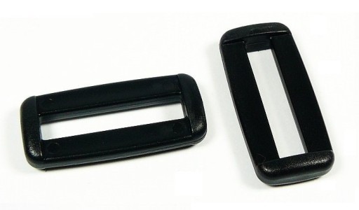 Plastový rám 4cm 40mm 2 kusy, čierny