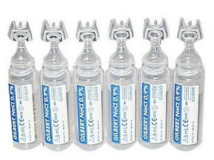 FYZIOLOGICKÁ SOĽ NaCl 0,9% pre bábätká OČI NOS 5x5ml