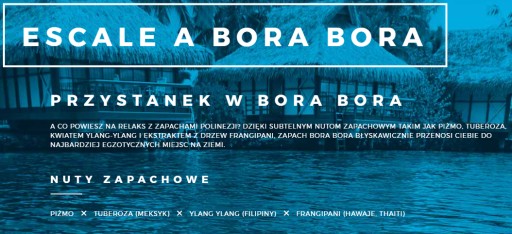 SCENTWAY IMAO ESCALE A BORA BORA SCENTWAY SCENTWAY VONNÁ KARTA