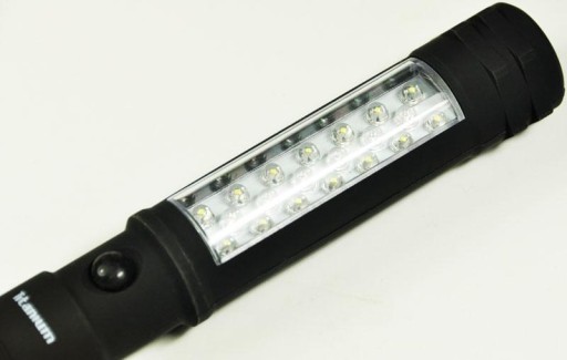 Svietidlo Svietidlo s magnetom 14+1 LED +6 ČERVENÁ LED L009
