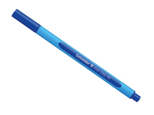 BLUE SCHNEIDER SLIDER EDGE XB GUĽOVODOVÉ PERO S HLADKÝM PÍSOM