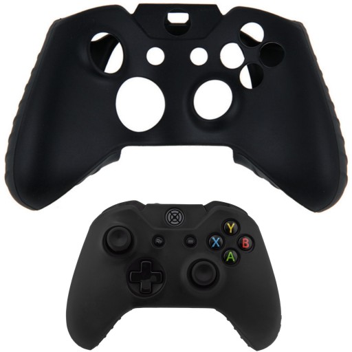 Obal, puzdro, silikónová podložka, Xbox One, čierna