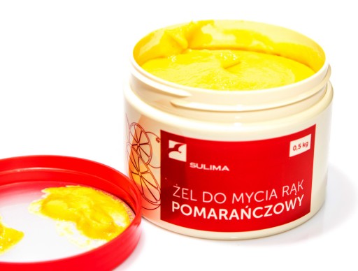 SULIMA oranžová gélová pasta na umývanie rúk 0,5 kg