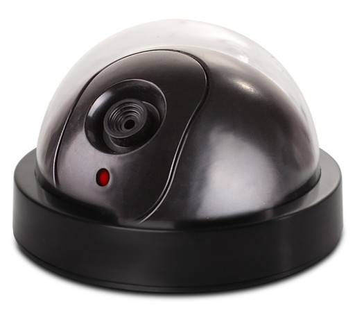 DUMMY CAMERA KAMERA BLIKAJÚCA DOME LED MONITOROVANIE