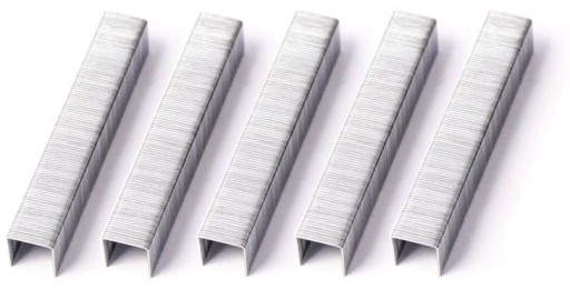 Čalúnnické sponky 12mm, 1000ks, tvrdené, typ 53