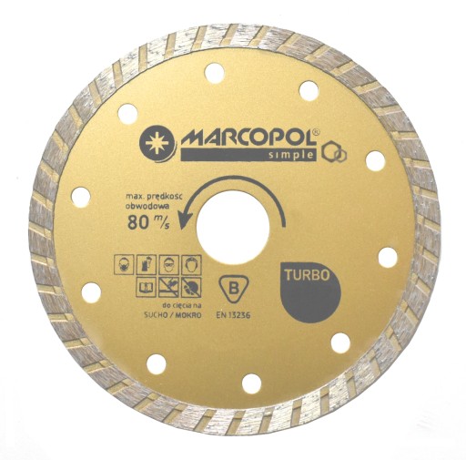TURBO DIAMANTOVÝ DISK fi 115X22,23mm KVALITA!