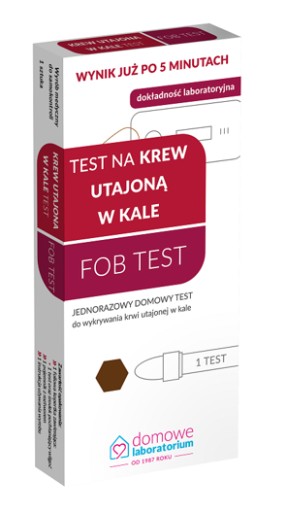 DOMÁCI TEST NA OKULTNÚ KRVI VO FOB TESTE ZA 5 MINÚT