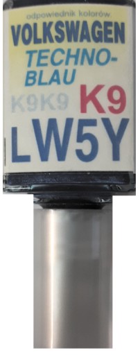 VW LC5H J1 ATLANTIKBLAU LAK ŠKRABANÝ DOTYK
