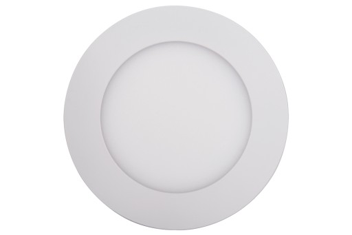 Okrúhly zapustený LED stropný panel 6W NEUTRAL