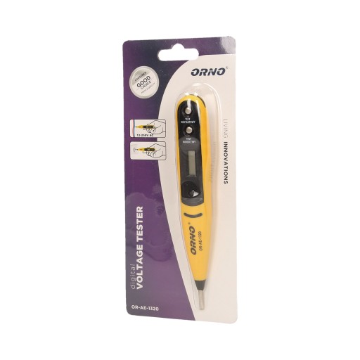 NAPÄŤOVÝ TESTER DISPLEJ 12-250V ORNO