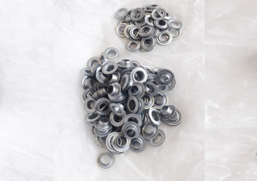 Pozinkované oká na plachtové bannery 10 mm, nehrdzavejúce