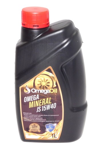 MOTOROVÝ OLEJ OMEGA 15W40 1L MINERÁLNY JS