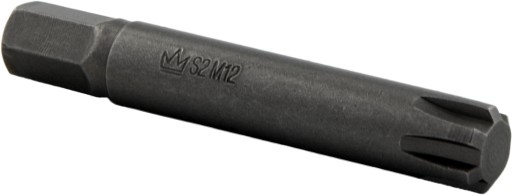 KONCOVÝ BIT 10MM RIBE 12 x 75MM S2 12X75 HEX