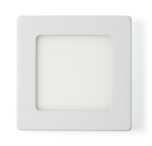 POVRCHOVÝ ŠTVORCOVÝ LED PANEL 6W TEPLÁ BIELA 3000K