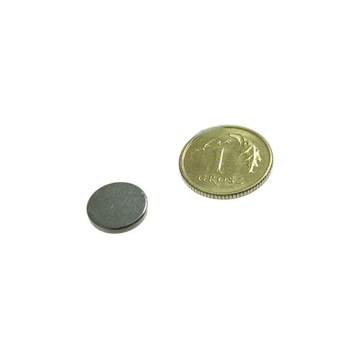 Neodymový magnet 10x1,5 mm N42 ROUND STRONG DISC 10 ks
