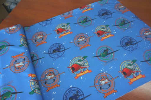 MG záves FABRIC DISNEY LIETADLÁ LIETADLA 160cm