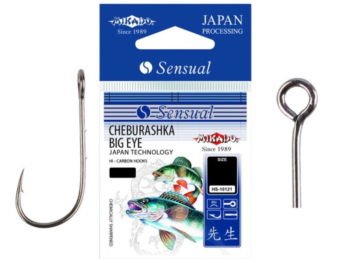 MIKADO SENSUAL CHEBURASHKA BIG EYE HOOKS r10 10ks