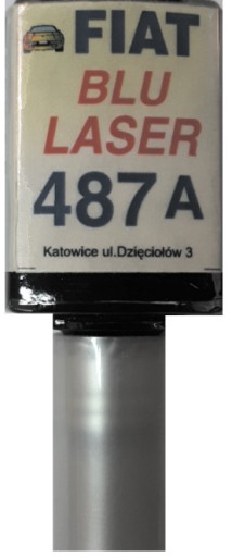 FIAT 210F BIANCO PASTELLO OPRAVA LAKU NA ŠKRABANINY