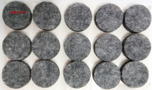 Plstené podložky na nábytok, stoličky, stoličky, VEĽKÉ, šedé, 15 ks, kolieska 5 mm