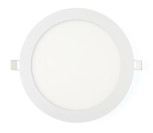 okrúhly LED pod omietku pod omietku 18W TEPLÁ BIELA 3000K