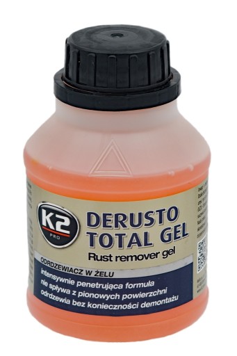 DERUSTO TOTAL GEL ODSTRAŇOVANIE HRDZE 250ML GEL