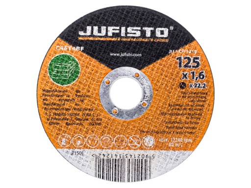 Kotúč na rezanie betónu 125x1,6x22,2mm JUFISTO