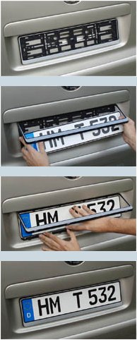 EXKLUZÍVNY STRIEBORNÝ RÁM S NÁPISOM DAEWOO