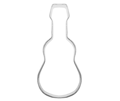 Forma na KLASICKÚ GUITARU 7,4 cm, vykrajovačka