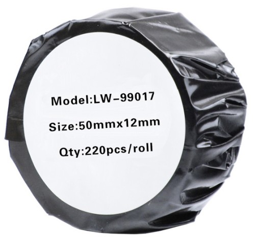 ŠTÍTKY 50x12 S0722460 pre DYMO 99017 12x50 130ks