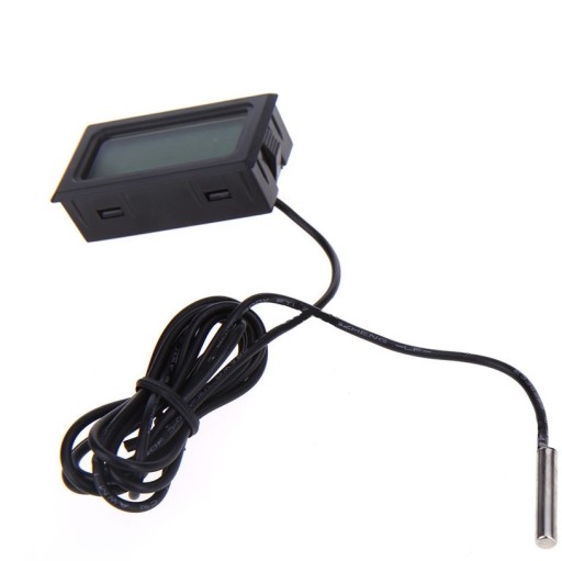 DIGITÁLNY LCD TEPLOMER SO SONDOU -50 AŽ +110 STUPŇOV