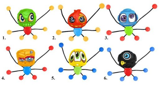 CREEPZEEZ STICKY PADAJÚCI SPIDER ZOMBIE SPIDER