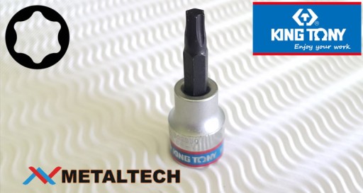 KĽÚČOVÉ NÁSTROJE 3/8 TORX 30 KING TONY