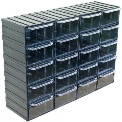 Priehradky pre zásuvku 120x100x55, skrinka PP20