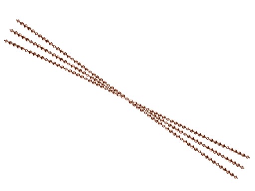 Dekoratívne nechty v páske ROSE GOLD ozdobný pásik
