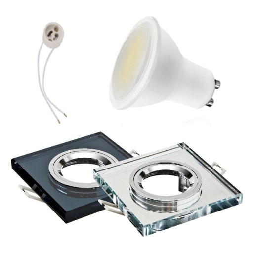 SET LED stropné svietidlo SMD 2W CT73 230V GU10