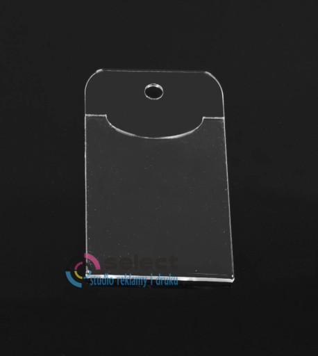 CENA PRÍvesok VISNÝ NA HÁČKU 6,5x11cm PLEXI