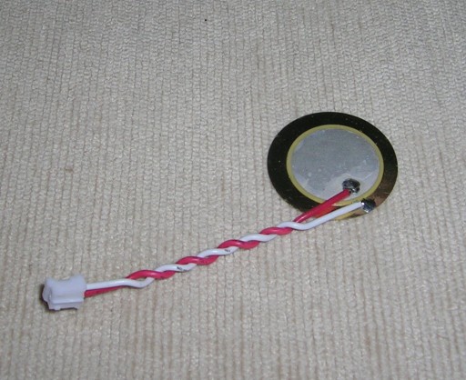 piezomenič 27mm káble + zástrčka