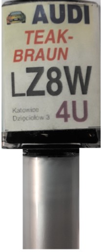 AUDI LZ8W 4U TEAKBRAUN OPRAVA LAKU NA ŠKRABANINY ARA
