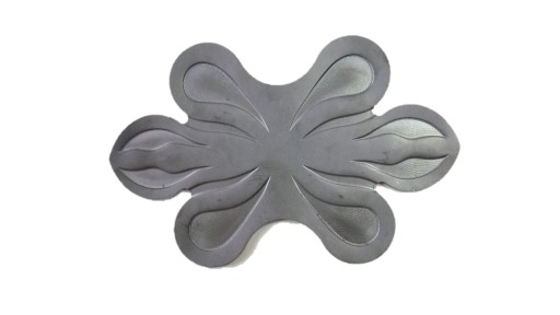 krycí rozeta maskovací znak 160x102x3 44.206
