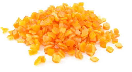 POMRANČOVÁ kandizovaná pomarančová kôra 250g